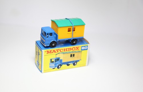 Matchbox Lesney n. 60 camion cantiere ufficio in scatola originale - quasi come nuovo vintage