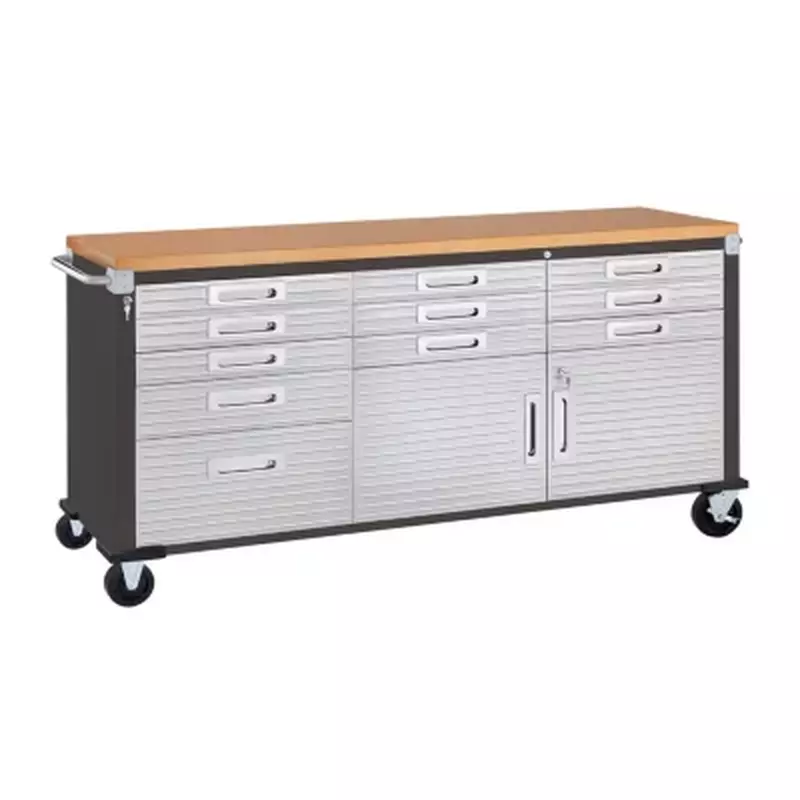 Rolling 2024 cabinet workbench