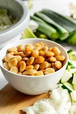 Mammoth Lupini / Lupin Bean Seeds (25) / BUSH BEAN / VERY RARE / 