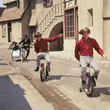 Micky Dolenz as Micky, Peter Tork as Peter on The Monkees 1960s TV Photo