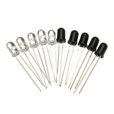 20pcs 5mm 940nm Universal LED IR Infrared Emitter Emission and Receiver Diode