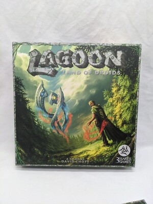 Lagoon Land Of Druids Board Game Complete