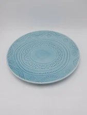   Threshold "Kennet Azure Blue" Dinner Plate - 10 1/2 Inch