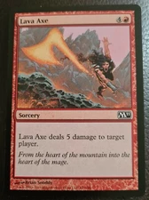 Lava Axe - Common - Magic 2011 #147 - MTG