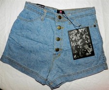 Denim Shorts Your Eyes Lie Juniors size Large 9 New