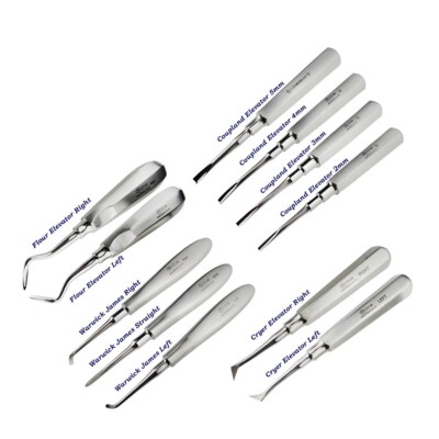 Wurzelaufzüge Set Luxationsschreier Winteraufzug Oralchirurgie Instrument