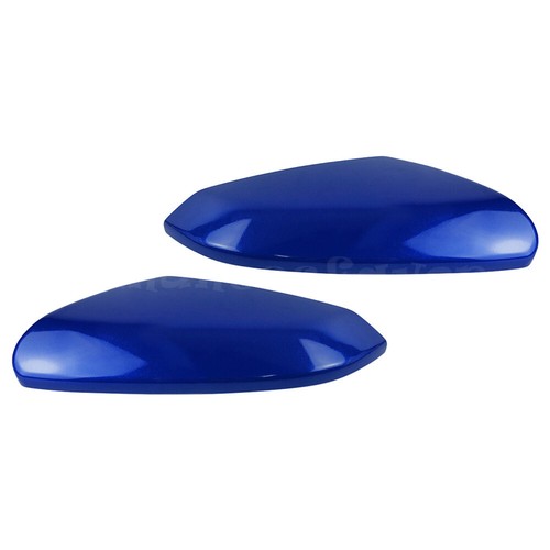 For Honda Civic 2016 2017 2018 2019 2020 Blue LH&RH Exterior Mirror Cap Cover - Picture 3 of 10