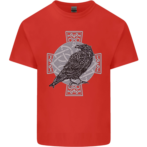 Odin Keltisch Rabe Viking Tattoo Kreuz Runen Kinder T-shirt Jungen Mädchen - Picture 5 of 77