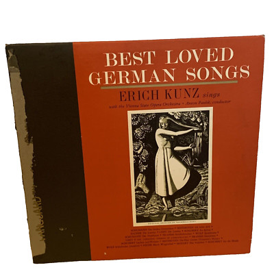 Erich Kunz Sings Best Loved German Songs By The Great Composers (Vinyl, 1968)