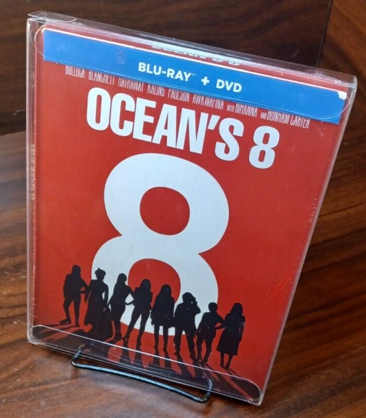 Ocean’s 8 Steelbook (Blu-ray) w/PROTECTIVE SLEEVE-NEW-Free Box SHIPPING - Image 2 of 4