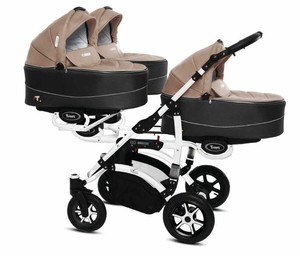 beige pram