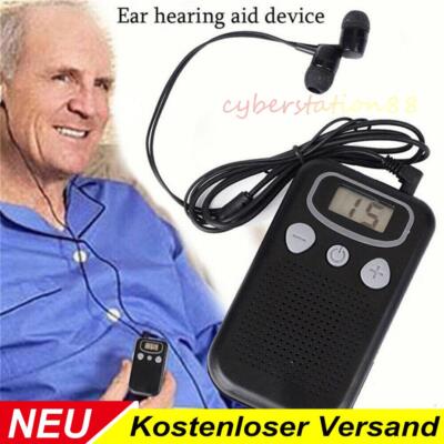 Digital Hörgeräte Hörgerät Hörverstärker Sound Verstärker Hörhilfe Kopfhörer Aid