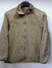 USGI JACKET FLEECE COLD WEATHER GEN III POLARTEC COYOTE MEN'S LARGE REG
