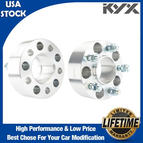 2PCS 2'' 5 Lug Hubcentric Wheel Spacers Adapters 5x4.5 For Ford Ranger Explorer - Picture 1 of 11