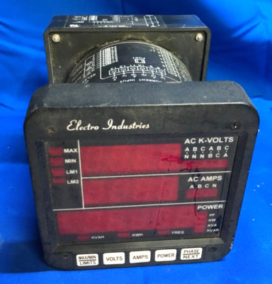 ELECTRO INDUSTRIES MEASUREMENTS GAUGE MODEL DMMS300 CT 300/5