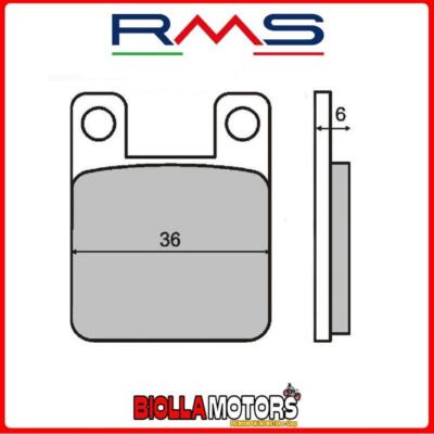 225100080 BREMSBELÄGE RMS VORNE FACTORY R14 50 PHANTOM AIR 2003- 50CC (