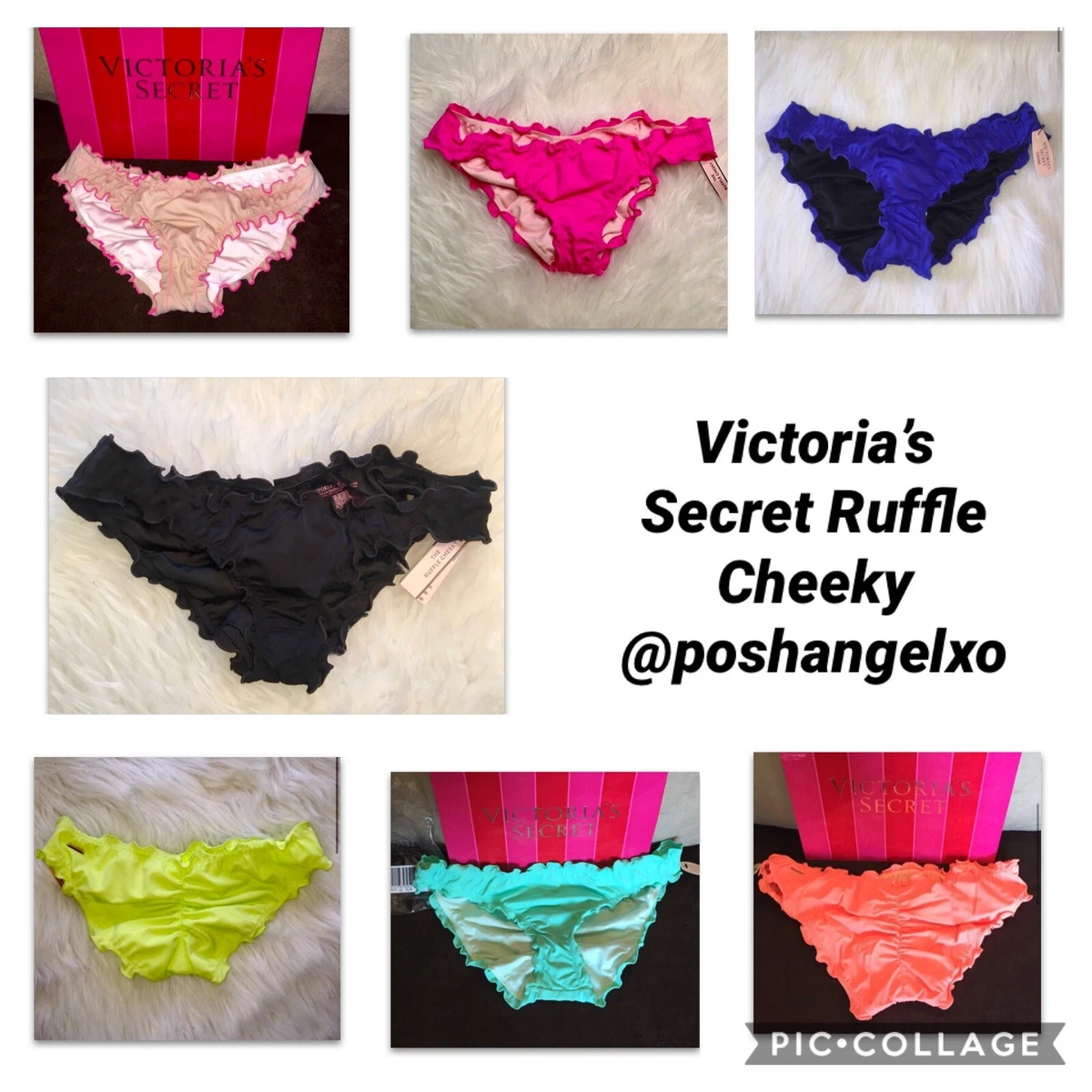 Victoria secret ruffle sales bikini bottom