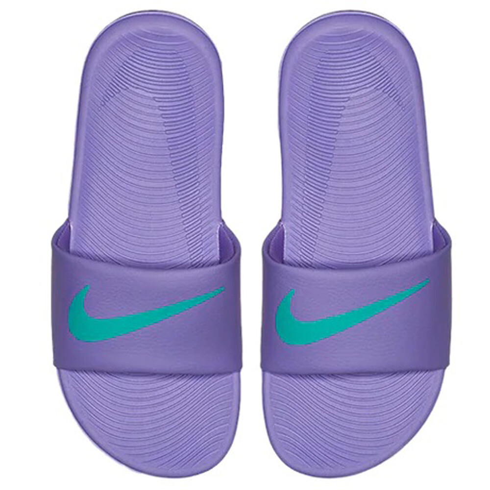 Nike Girls Kawa Purple Slide Sandals 