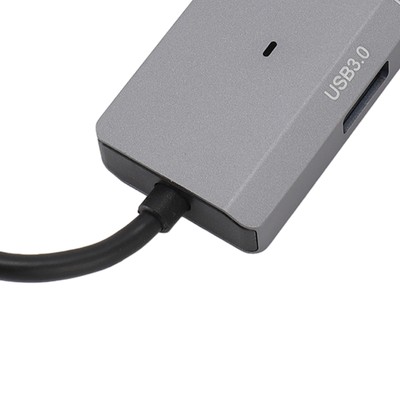 4 Port USB 3.0 Hub 5Gbps Speed USB Multiport Adapter For Desktop Laptop Flas Fit