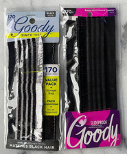 2 Goody 16616 Bobby Pins Matching Black Hair 170 Bobby Pins Ea Pack