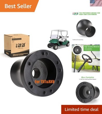 Golf Cart Steering Wheel Adapter Fits EZGO TXT/RXV Valor/Marathon/Medalist/Sh...
