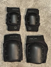 Pro-Tec Skate Street Elbow Knee Pad Combo Pack for Skateboard Longboard Large