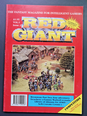 RED GIANT WARGAME MAGAZINE VOL 1 ISSUE #2