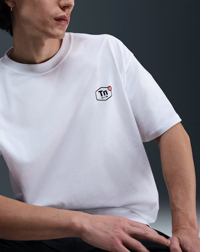 Nike Air Max Plus Tn Shirt White Tuned In Graphic Tee HJ0750-100
