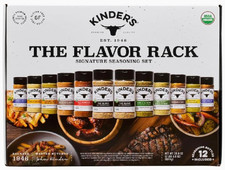 Kinder  S Organic the Flavor Rack Seasoning Set  12 Premium Signature Blends  N