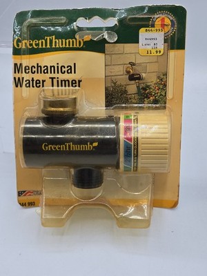 Green Thumb 844 993 Mechanical Garden Hose Mechanical Water Timer NEW 