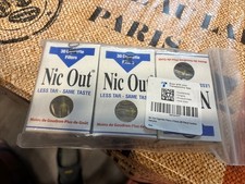 Nic-Out Cigarette Filters For Smokers, 30 Filters - 3 Packs