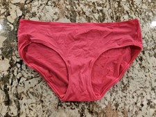 True Vintage Victoria  s Secret Fabulous Hiphugger Underwear Size Large Pink