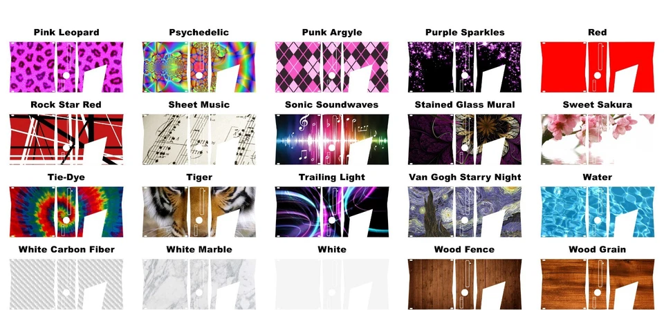 Escolha qualquer 1 decalque de vinil/design de pele para console Xbox 360 Slim - Frete grátis dos EUA - Imagem 4 de 4