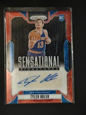 Tyler Kolek RC 2024-25 Panini Prizm Sensational Signatures Choice Prizm [3hk
