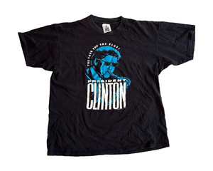 90s Bill Clinton President “The Cure For The Blues” T-Shirt Single Stitch XL