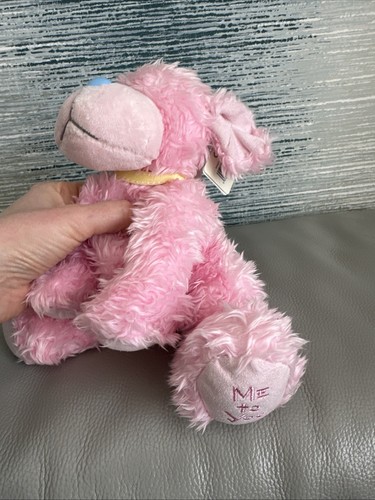 Me To You Pink Tatty Puppy Dog Soft Plush Toy 9” tall Retired plus TAGS N30 - Picture 4 of 11