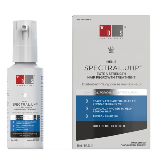 Spectral.UHP 5% Minoxidil Hair Growth Serum for Men by - Extra Strength Topic...