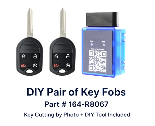 DIY Pair Ford F-150 F-250 Explorer Key Fob 164-R8067 CWTWB1U793 + Key Cut - product listing photo