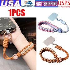 Handwoven Adjustable Mobile Phone Universal Lanyard Wrist Strap Rope For IPhone