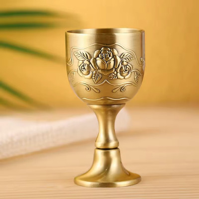 High Quality Bronze wine glass European style 25/100 ml