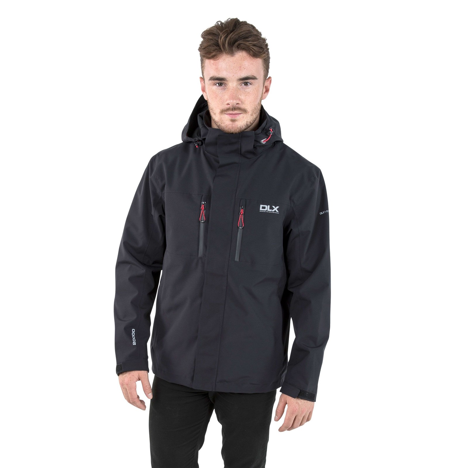Trespass Mens Oswalt DLX Waterproof Jacket 2 Colours 7 Sizes  TP1156 image 3