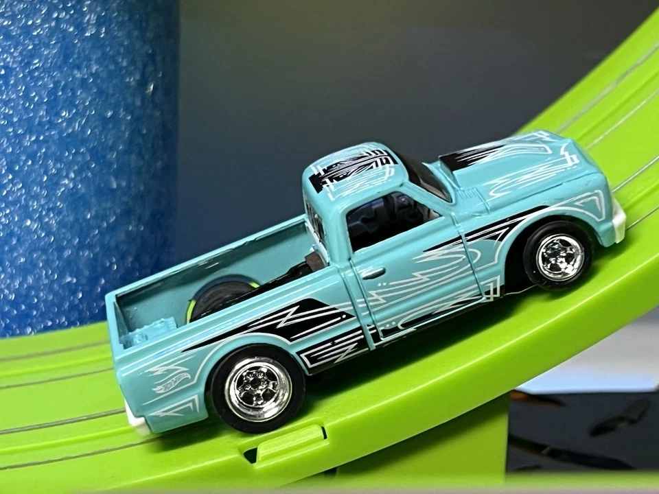 Custom Hot Wheels 1968 Chevy C-10 Truck 4 Gear Auto World Slot Car Slammed Fast - Image 3 of 4