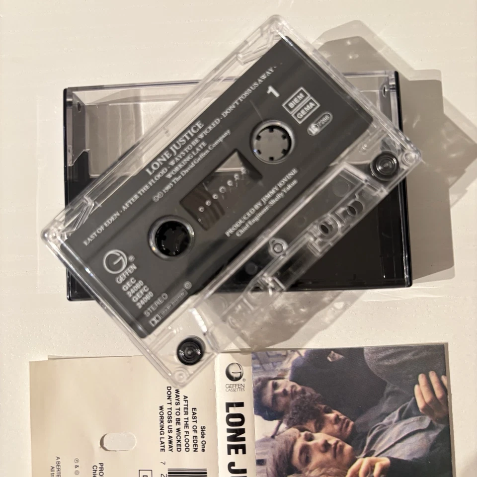 LONE JUSTICE - S-T / LONE JUSTICE (UK CASSETTE TAPE) - Image 2 of 4