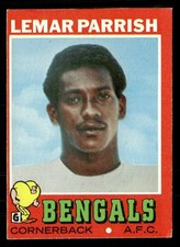 1971 Topps #233 Lemar Parrish
