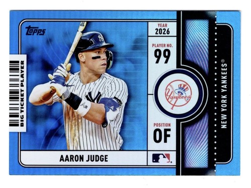 Aaron Judge [Blue Foil] #BTP-18 2026 Topps Big Ticket Players card