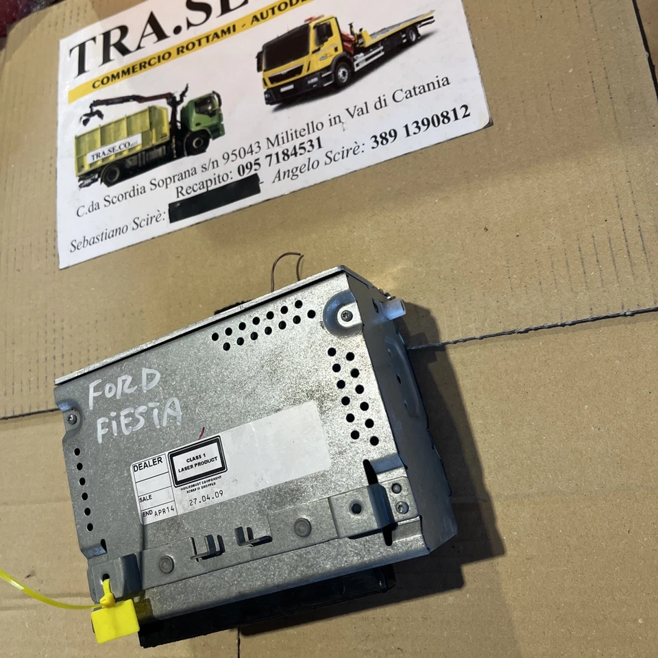 AUTORADIO PER FORD Fiesta 6° Serie 8A6T-18C815-BN (08>17) - Immagine 2 di 4
