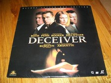 DECEIVER Laserdisc LD BRAND NEW SEALED WIDESCREEN FORMAT ULTRA RARE W/TRAILER 