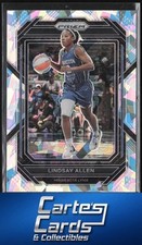 Lindsay Allen 2023 Panini Prizm WNBA #26 Ice Minnesota Lynx
