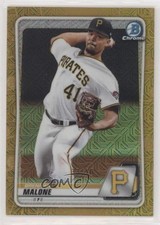 2020 Bowman Chrome Mega Box Gold Mojo Refractor 33/50 Brennan Malone fm0