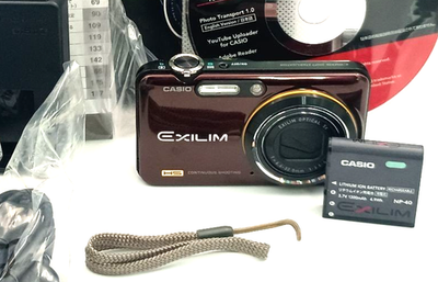 CASIO EXILIM EX-FC150 Compact DIGITAL Camera Red from japan | eBay